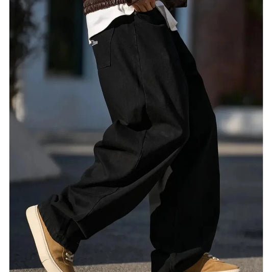 2025 Dime Jeans for Men Dime Skate Baggy Embroidery Casual and versatile Street clothing y2k casual mid-waist wide-leg pants