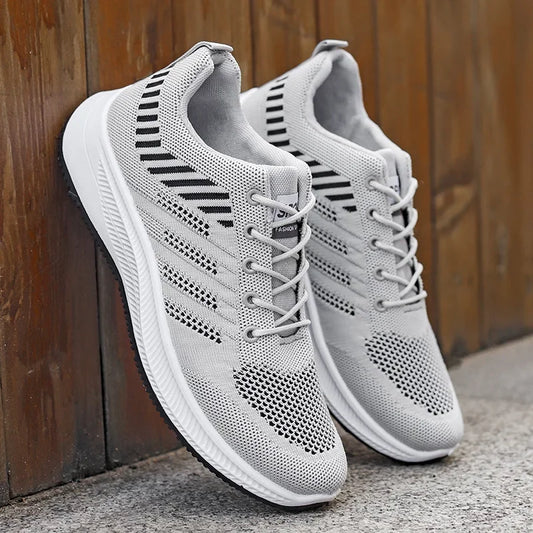 2025 Summer New Leather Non-slip Waterproof Sports Shoes Walking Shoes All Casual Fashionable Shoes Men's Running Shoes